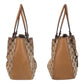 GUCCI Tote Bag 94898 GG canvas, leather Beige brown Tote Bag Shoulder Bag Women Used Authentic