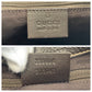 GUCCI Shoulder Bag 233608 leather Brown Gold Metal Guccisima Women Used Authentic