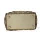 GUCCI Tote Bag 120840 GG canvas Brown Ivory Gold Metal Tote Bag Shoulder Bag Women Used Authentic