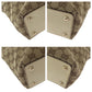 GUCCI Tote Bag 120840 GG canvas Brown Ivory Gold Metal Tote Bag Shoulder Bag Women Used Authentic