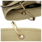 GUCCI Tote Bag 120840 GG canvas Brown Ivory Gold Metal Tote Bag Shoulder Bag Women Used Authentic