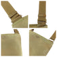 PRADA Shoulder Bag BT0175 Nylon Beige SilverMetal Shoulder Bag pochette Test Triangle With logo Women Used Authentic