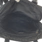 PRADA Tote Bag Nylon Black SilverMetal Tote Bag Shoulder Bag Test Triangle With logo Women Used Authentic