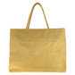 PRADA Tote Bag Nylon Yellow SilverMetal Tote Bag Shoulder Bag Test Triangle With logo Women Used Authentic