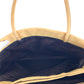 PRADA Tote Bag Nylon Yellow SilverMetal Tote Bag Shoulder Bag Test Triangle With logo Women Used Authentic