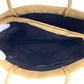 PRADA Tote Bag Nylon Yellow SilverMetal Tote Bag Shoulder Bag Test Triangle With logo Women Used Authentic