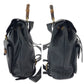 GUCCI Backpack 003 2058 0016 leather Black Brown Backpack Backpack Bamboo Old Gucci Women Used Authentic
