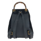 GUCCI Backpack 003 1705 Suede, Leather Black GoldMetal Backpack bag pack Bamboo Women Used Authentic