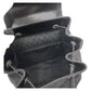 GUCCI Backpack 0032852 Nylon Black Silver Bamboo