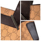 GUCCI Tote Bag 73983 GG canvas, leather Beige brown Tote Bag Shoulder Bag Women Used Authentic