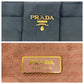 PRADA Tote Bag Nylon, Leather Black Pink Gold Metal Tote Bag handbag Test ribbon Women Used Authentic