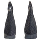 GUCCI Tote Bag GG canvas black Tote Bag Handbag Unisex Women Used Authentic