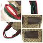 GUCCI Tote Bag 161836 GG canvas Brown beige Tote Bag Shoulder Bag Unisex Sherry line Women Used Authentic