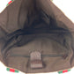 GUCCI Tote Bag 161836 GG canvas Brown beige Tote Bag Shoulder Bag Unisex Sherry line Women Used Authentic