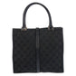 GUCCI Handbag 002 1065 GG canvas, leather Black black Handbag Tote Bag Jackie Women Used Authentic