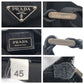 PRADA Shoulder Bag Nylon Black black Shoulder bag unisex Test Triangular logo mens Used Authentic