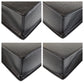 LOUIS VUITTON Business bag M30052 leather Ardoise Black SilverMetal Business bag briefcase Taiga Porto Documan Rozan mens Used Authentic