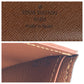 LOUIS VUITTON Bifold Wallet M61675 PVC Brown Folding wallet Compact wallet Monogram Portefeuille Marco mens Used Authentic