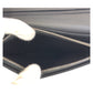 LOUIS VUITTON Long Wallet Purse M30179 leather Black SilverMetal Long Wallet Purse Taiga Portefeuille Braza mens Used Authentic
