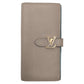 LOUIS VUITTON Long Wallet Purse M81367 leather beige galle Long Wallet Purse Long wallet unisex LV Vertical Women Used Authentic