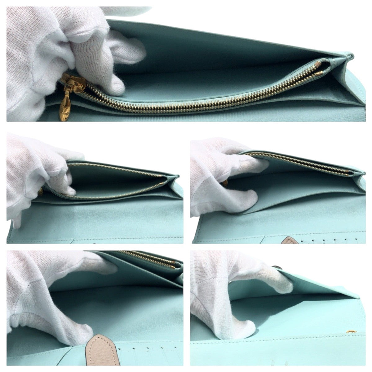 LOUIS VUITTON Long Wallet Purse M81367 leather beige galle Long Wallet Purse Long wallet unisex LV Vertical Women Used Authentic