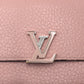 LOUIS VUITTON Tri-fold wallet M62156 leather pink Tri-fold Wallet Folded Wallet Compact Wallet Portefeuille Capsine Women Used Authentic