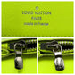 LOUIS VUITTON Long Wallet Purse M30947 PVC yellow Long Wallet Purse Taigalama Portefeuille Brother NM mens Used Authentic