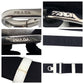 PRADA Shoulder Bag enamel white Shoulder Bag Pochette Unisex Triangular logo Women Used Authentic