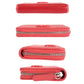 CHANEL Coin case lambskin Red Compact wallet Coin case Fragment case Matrasse COCO Mark Women Used Authentic