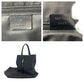 GUCCI Tote Bag 002 1064 GG canvas black Tote Bag handbag Jackie Women Used Authentic