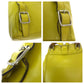 GUCCI Backpack 003 2034 0030 leather Yellow Brown SilverMetal Backpack Backpack Bamboo Women Used Authentic