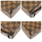 LOUIS VUITTON Shoulder Bag N41442 PVC Brown Gold Metal Shoulder Bag pochette Damier Olaf Women Used Authentic