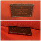 LOUIS VUITTON Shoulder Bag N41442 PVC Brown Gold Metal Shoulder Bag pochette Damier Olaf Women Used Authentic