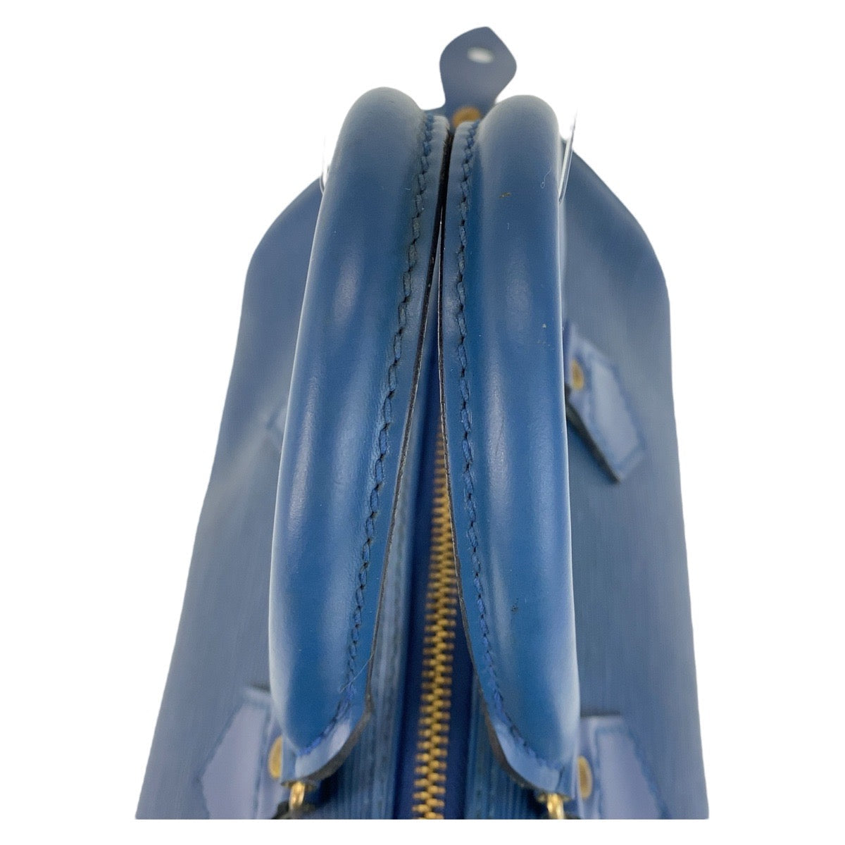 LOUIS VUITTON Handbag M43015 leather blue Handbag Boston Duffel bag Epi Speedy 25 Women Used Authentic