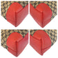 GUCCI Tote Bag 002 1121 GG canvas, leather Beige red Women Used Authentic