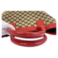 GUCCI Tote Bag 002 1121 GG canvas, leather Beige red Women Used Authentic