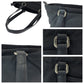 PRADA Tote Bag BR2288 Nylon Black Silver Metal Handbag Tote Bag Test Triangle With logo Women Used Authentic