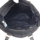 PRADA Tote Bag BR2288 Nylon Black Silver Metal Handbag Tote Bag Test Triangle With logo Women Used Authentic