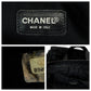 CHANEL Business bag A15974 Nylon Black SilverMetal Business bag handbag New travel line COCO Mark Women Used Authentic