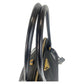 PRADA Handbag Nylon, Leather Black GoldMetal Handbag Shoulder Bag Test Triangle With logo Women Used Authentic