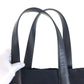 CHANEL Tote Bag Canvas, Leather Black GoldMetal Tote Bag Shoulder Bag New travel line COCO Mark Women Used Authentic