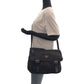 PRADA Shoulder Bag 1BD671 Nylon Black SilverMetal Shoulder Bag Messenger bag Test Triangle With logo Women Used Authentic