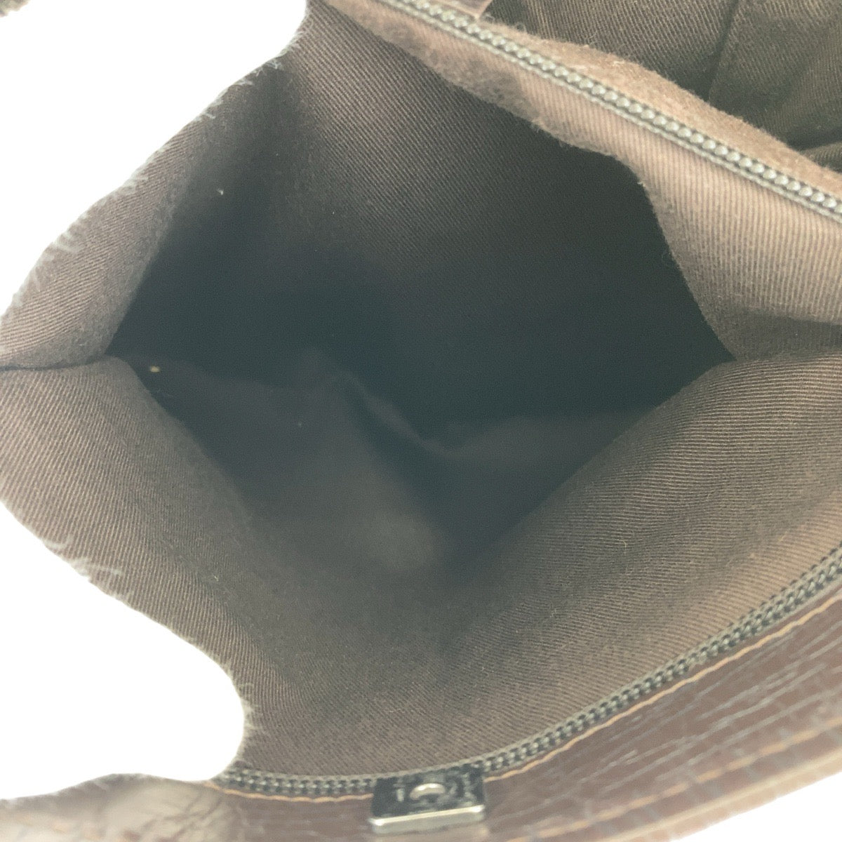GUCCI Tote Bag 114595 GG Supreme canvas, leather Brown Gray SilverMetal Tote Bag Shoulder Bag Women Used Authentic
