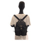 PRADA Backpack Nylon black Backpack Backpack Test Triangle With logo Women Used Authentic