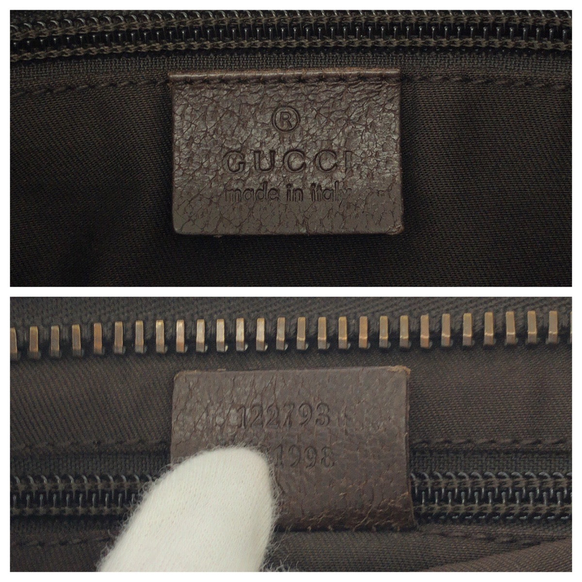 GUCCI Shoulder Bag 122793 GG canvas Beige Brown SilverMetal Shoulder Bag pochette Women(Unisex) Used Authentic