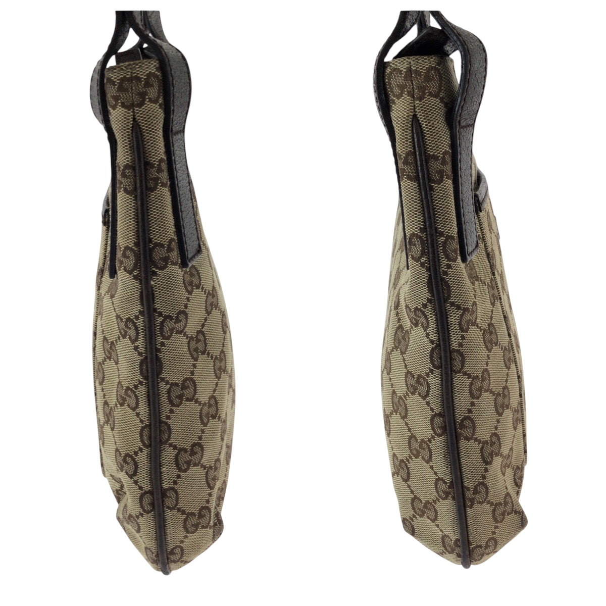 GUCCI Shoulder Bag 122793 GG canvas Beige Brown SilverMetal Shoulder Bag pochette Women(Unisex) Used Authentic