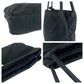 PRADA Tote Bag Nylon black Tote Bag Handbag Shoulder Bag Test Triangle With logo Women Used Authentic