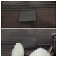 GUCCI Tote Bag 106251 GG canvas Beige Brown Gold Metal Tote Bag handbag Women Used Authentic