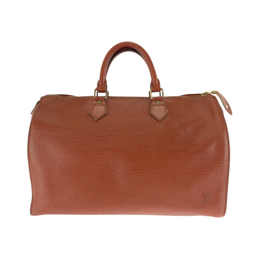 LOUIS VUITTON Handbag M42993 Epi Leather Brown Gold Metal Handbags Mini Boston Duffel bag Epi Speedy 35 Women(Unisex) Used Authentic