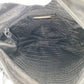 PRADA Shoulder Bag Nylon Black SilverMetal Crossbody Shoulder Bag Unisex Test Triangle With logo Women Used Authentic
